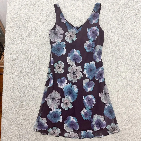Vintage Y2K Floral Slip Dress Fairy Dark Romantic Whimsical Witch - Picture 11 of 16